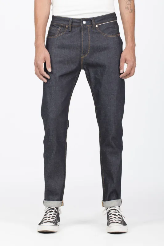【Benzak Denim Developers】B-03 TAPERED dark indigo selvedge 13.5oz / 義大利 濃藍染 錐形原色褲 sold by Blue Beach Denim