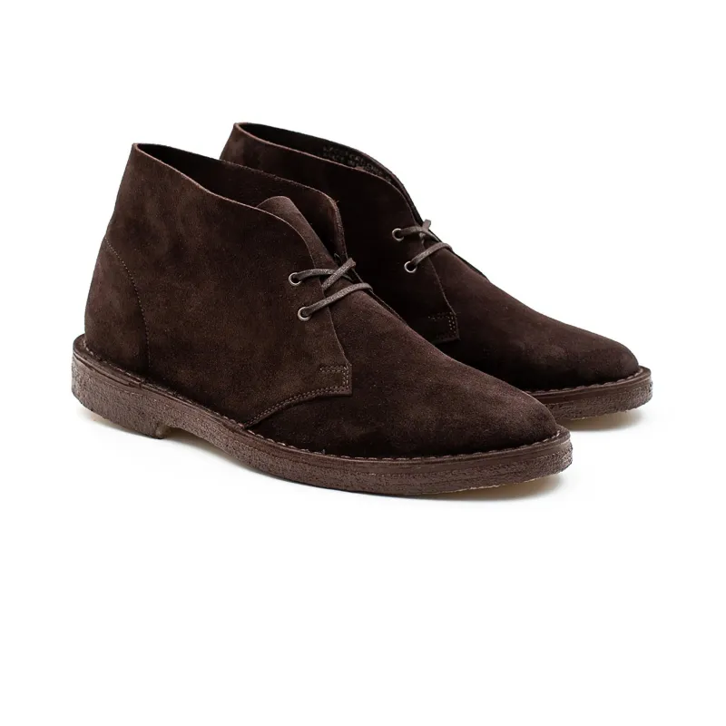 Woodford Desert Boot - Brown Kudu Suede sold by Crown Northampton