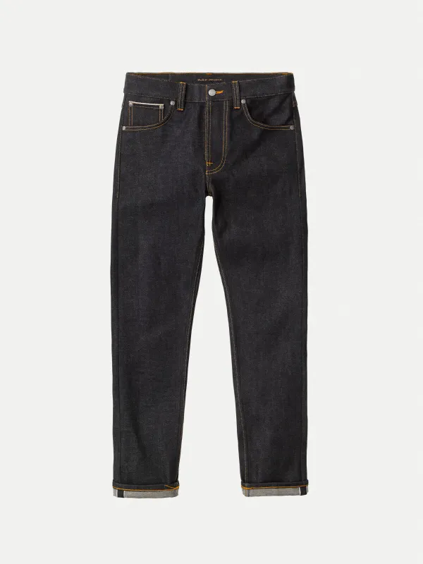 【Nudie Jeans】Lean Dean Dry True Selvage / 合身上寬下窄 深藍染 彈性赤耳 sold by Blue Beach Denim
