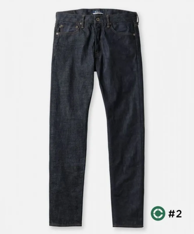 【Japan Blue Jeans】10th anniversary crazy denim CIRCLE Tapered / 10週年款經典四布拼接 錐形褲 sold by Blue Beach Denim