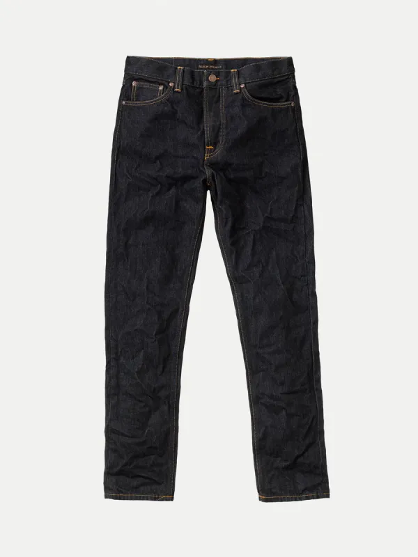 【Nudie Jeans】毛絮深染 一洗 修身錐形／Steady Eddie II Soaked Indigo sold by Blue Beach Denim