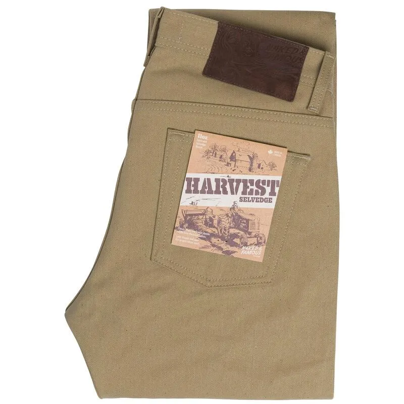 【Naked and Famous】左斜紋豐收赤耳褲 11oz／Harvest Selvedge 11oz sold by Blue Beach Denim