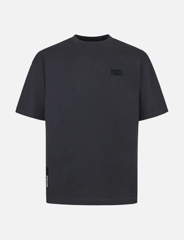 Multi Labels Oversized T-shirt sold by Evisu