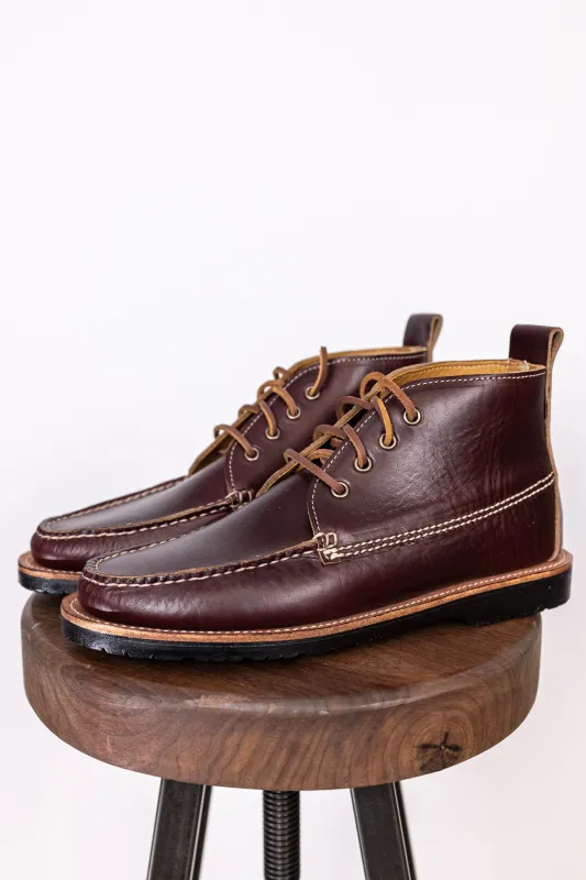 Easymoc Old Port - Burgundy Chromexcel sold by Franklin and Poe