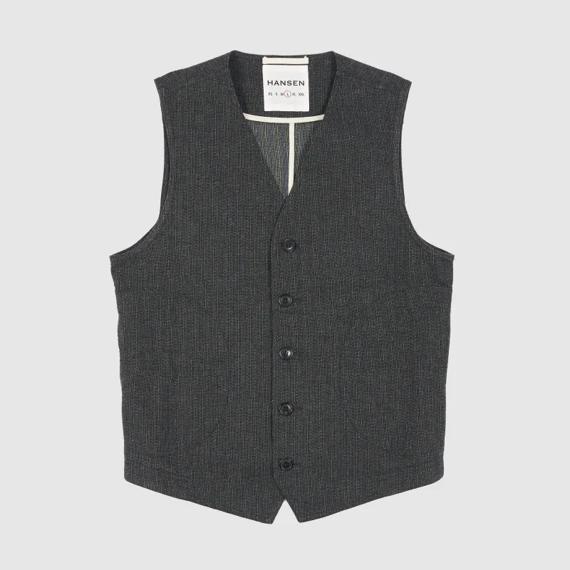 Hansen Knud Cotton Vest sold by DeeCee style