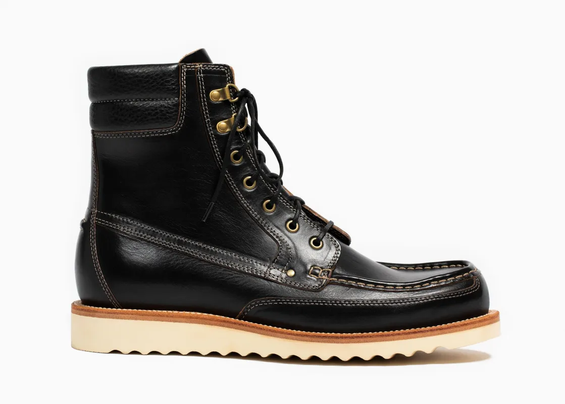 Field Boot Black Chromexcel sold by Grant Stone