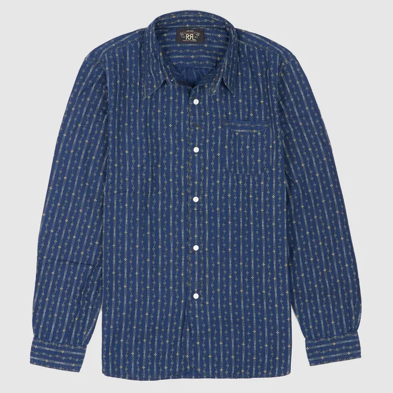 Double RL Long Sleeve Railman Work Shirt sold by DeeCee style