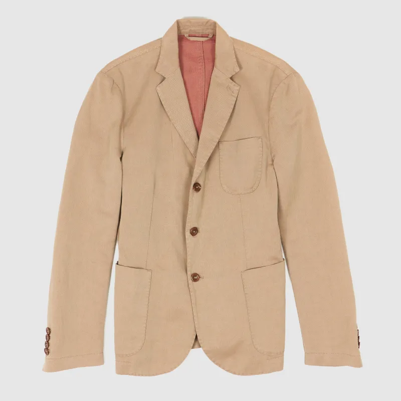 C.P. Company 3 Button Cotton/ Linen Blazer sold by DeeCee style