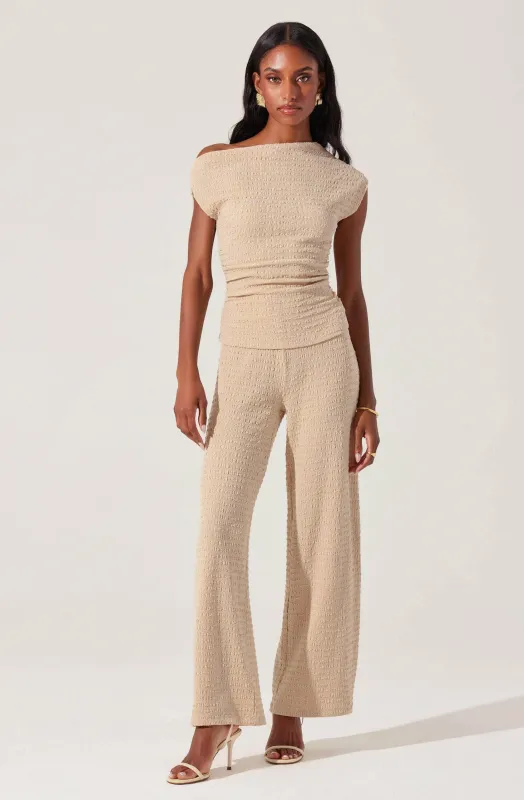 Keir Textured Knit Pants sold by Astr