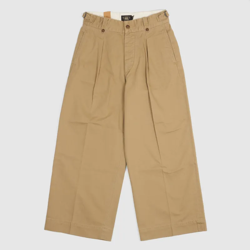 Double RL Ladies Wide Chino Pants sold by DeeCee style