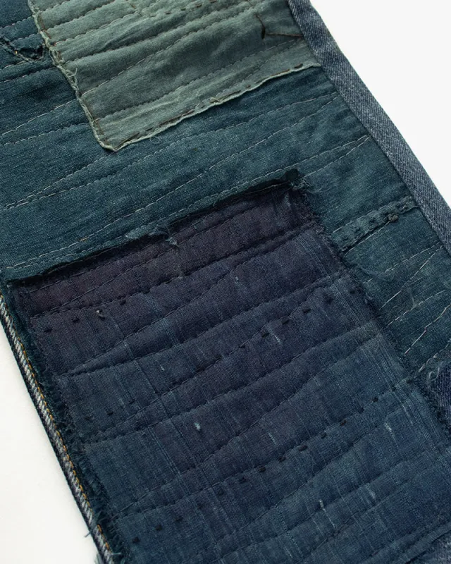 Kiriko Custom Denim Jeans, Patched Vintage Boro, Levi's Brand, Denim with Indigo Patches - 34 sold by Kiriko