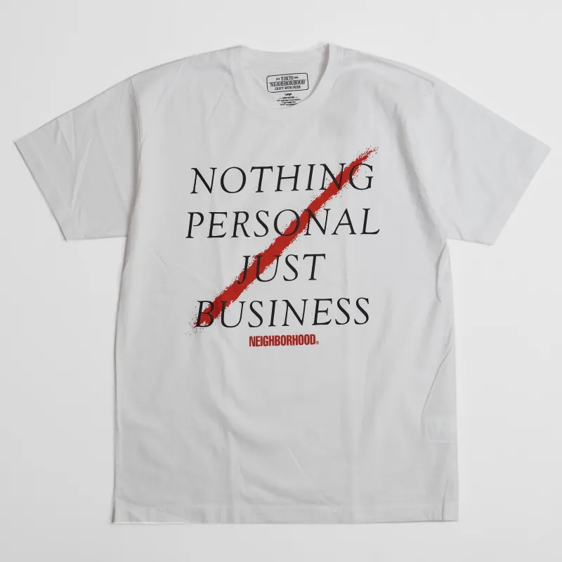 Neighborhood Printed T-Shirt Nothing Personal Just Business [Archive] sold by DeeCee style