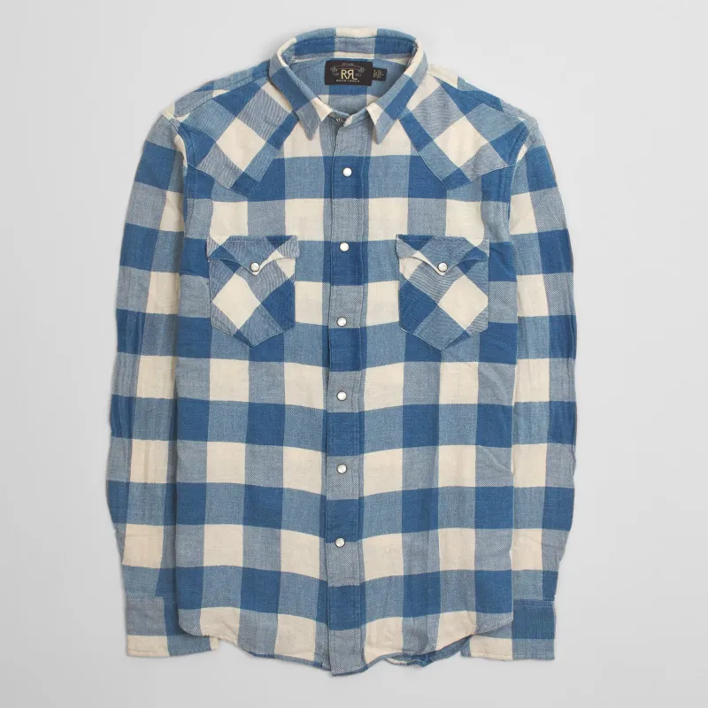 Double RL Western Check Shirt sold by DeeCee style