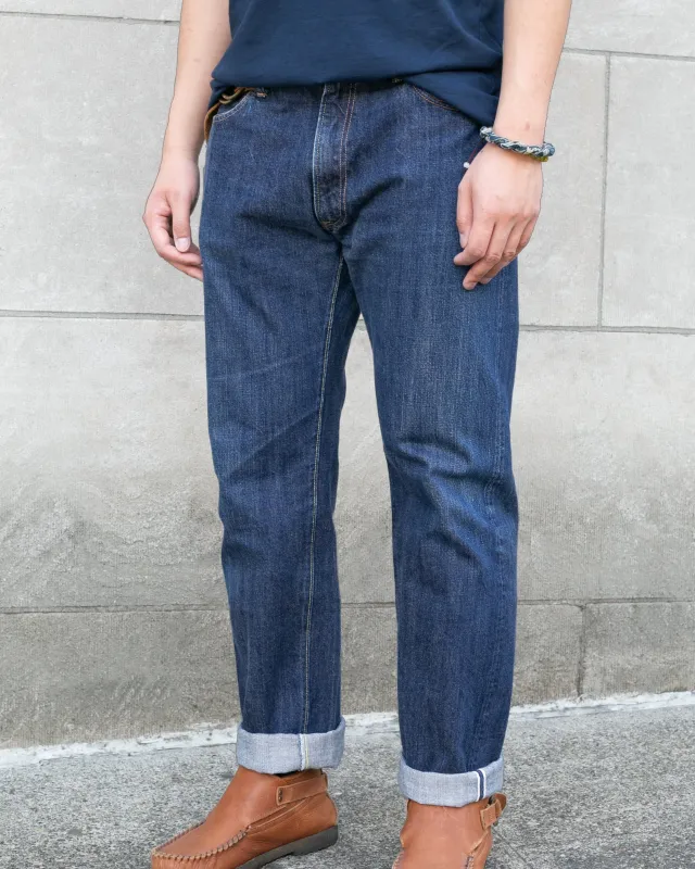 Japanese Repro Selvedge Denim Jeans, Jett Brand - 34" x 33.5" sold by Kiriko