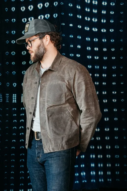 Wayman Jacket - Dark Oak - Waxed Canvas sold by Loyal Stricklin