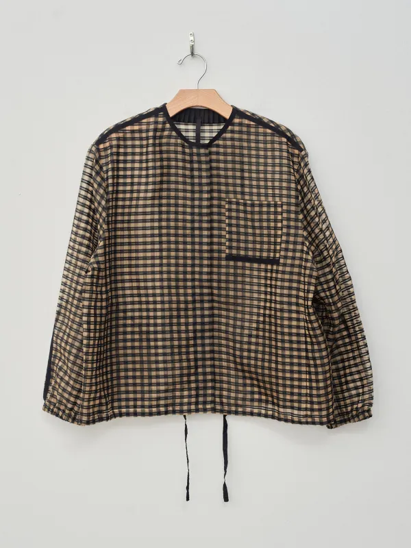 Organza Bomber Jacket - Vichy Check sold by Namu Shop