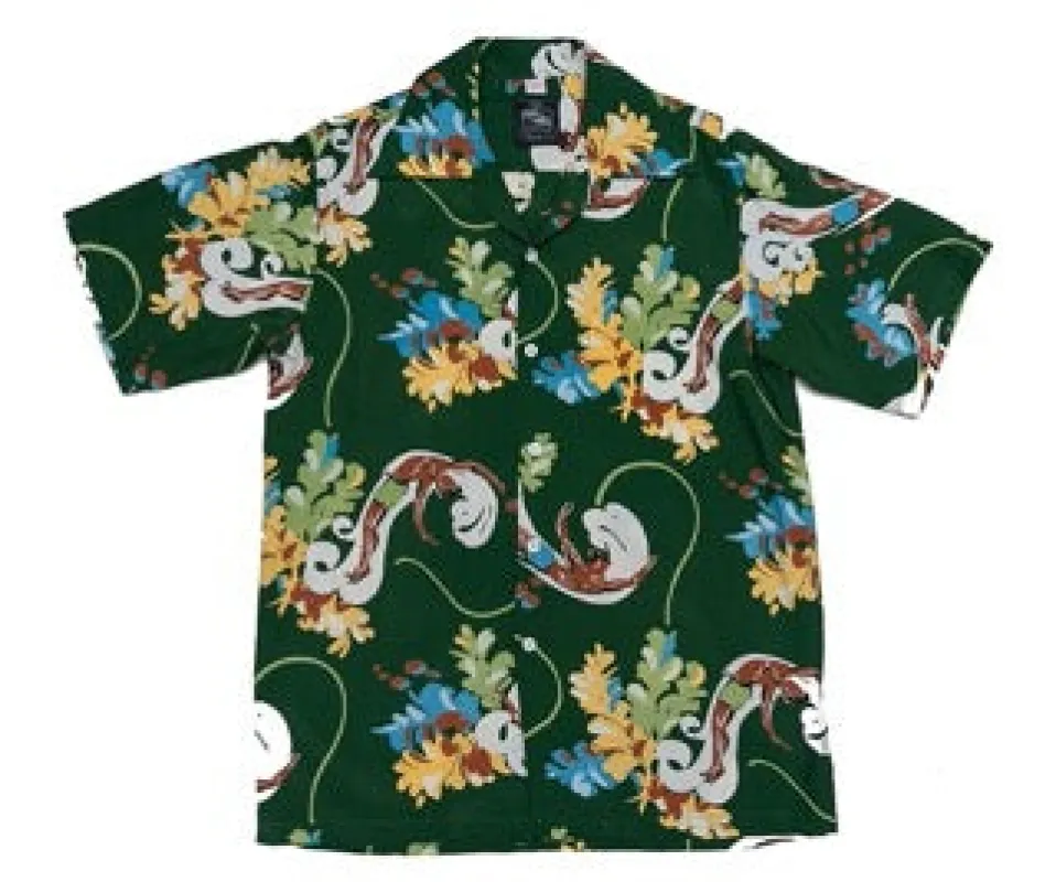 Kona Bay Diver Green Shirt sold by Private & Co.