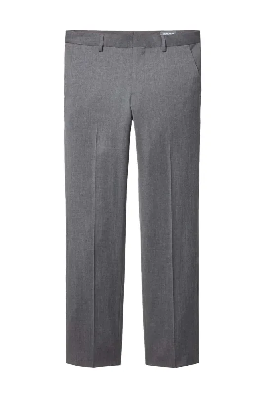 JETSETTER STRETCH WOOL SUIT PANT Grey sold by REVOLVR Menswear