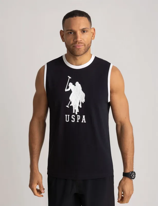 BIG LOGO MUSCLE TANK sold by U.S. Polo Assn.