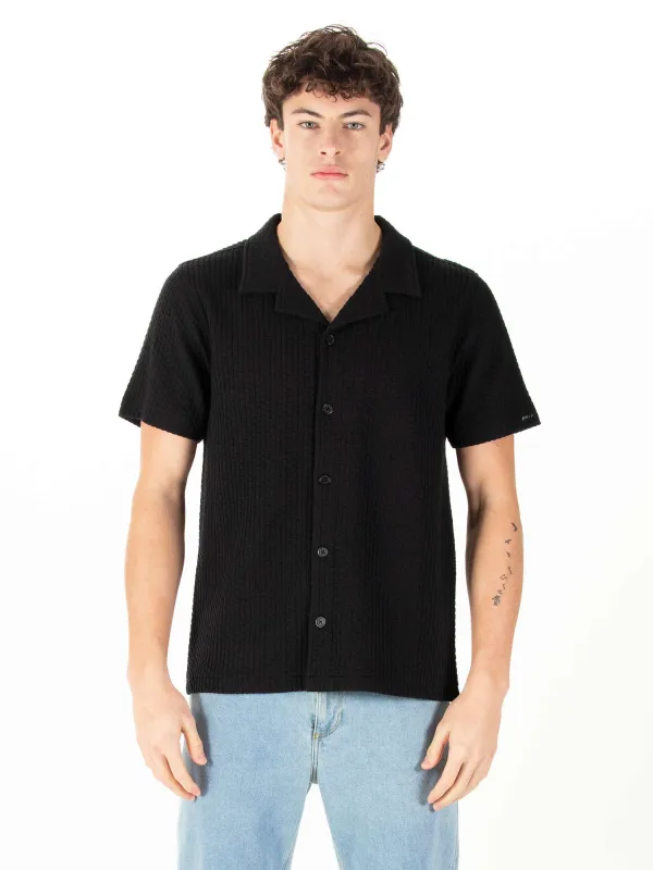 LOS CHILES TEXTURED JACQUARD SHIRT sold by Luke 1977