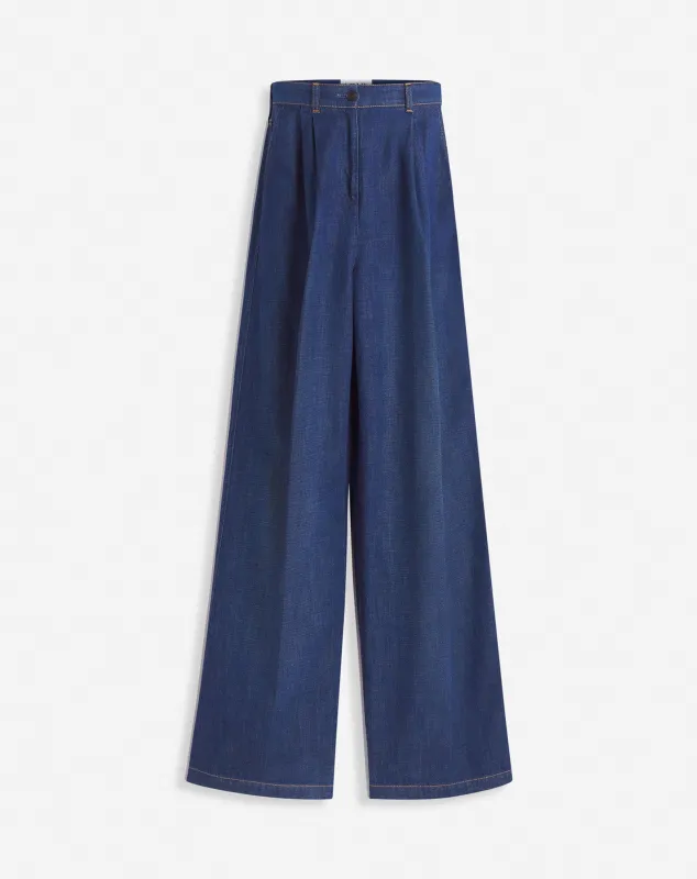 DARTED DENIM PANTS sold by Lanvin