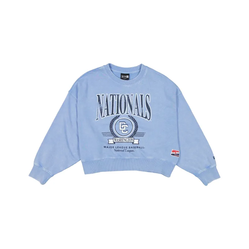 Washington Nationals City Connect Women's Distressed Crewneck sold by New Era