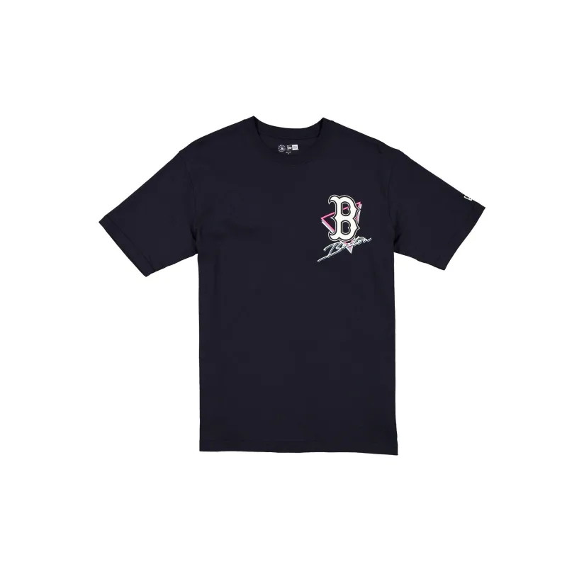 Boston Red Sox Trend Glow Logo T-Shirt sold by New Era