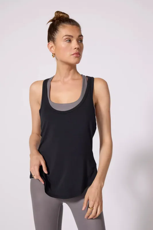Breeze Racer Tank - Jet Black sold by MPG
