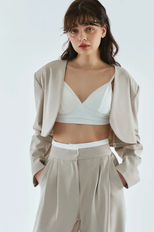 Sophia Cropped Jacket sold by storets