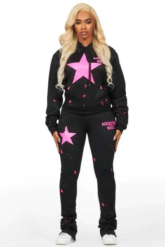 Areetha Black Super Stacked Trackset sold by Rockstar Original