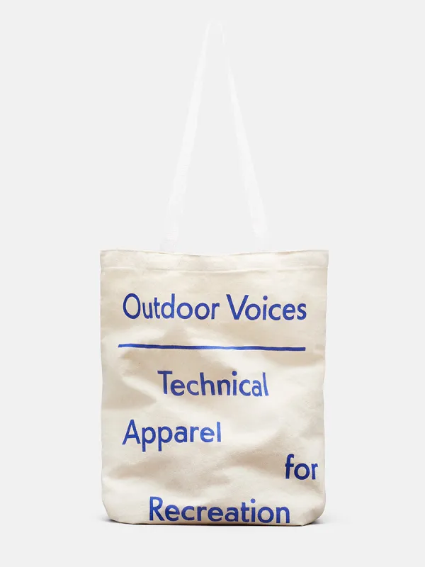 OV Signature Tote CL sold by Outdoor Voices