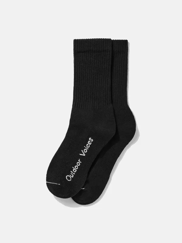 OV Solid Crew Sock CL sold by Outdoor Voices