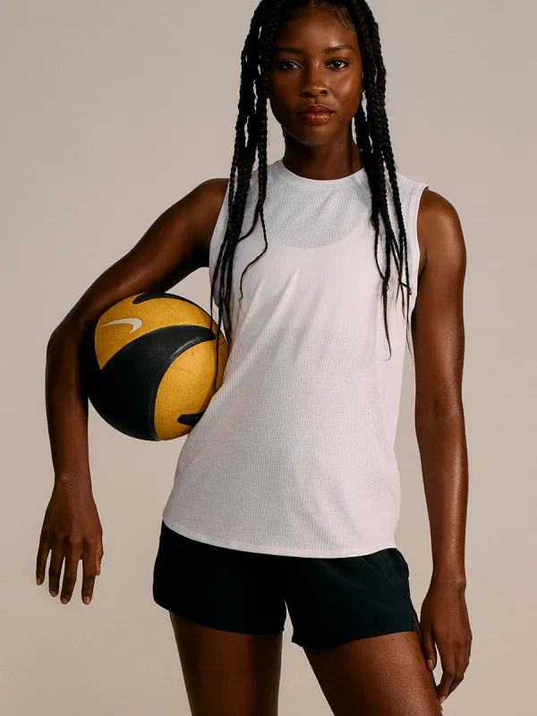 ThinkFast Mesh Muscle Tank sold by Outdoor Voices