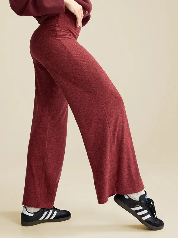 CloudKnit High Rise Wide Leg Pant sold by Outdoor Voices