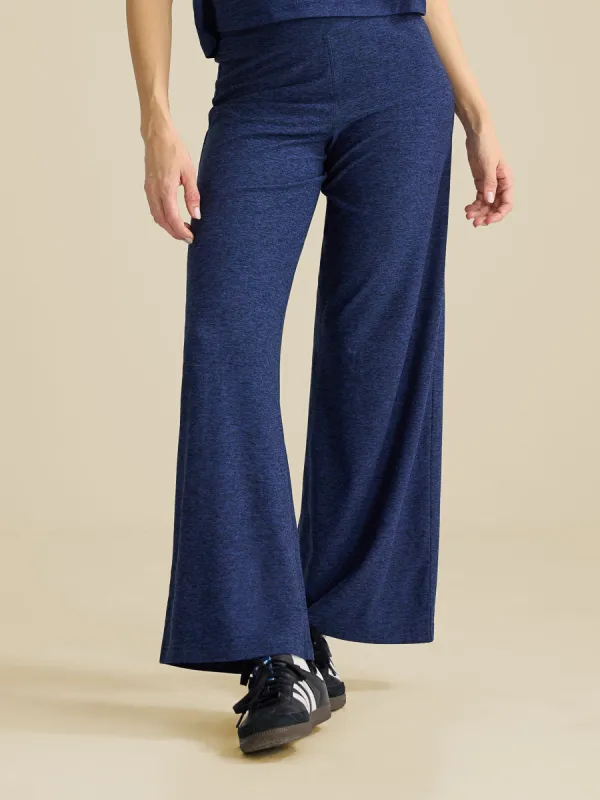 CloudKnit High Rise Wide Leg Pant sold by Outdoor Voices