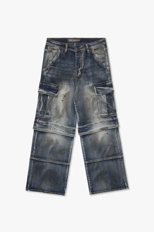 "THE SPOT" VITNAGE WASH BAGGY DENIM sold by valabasas