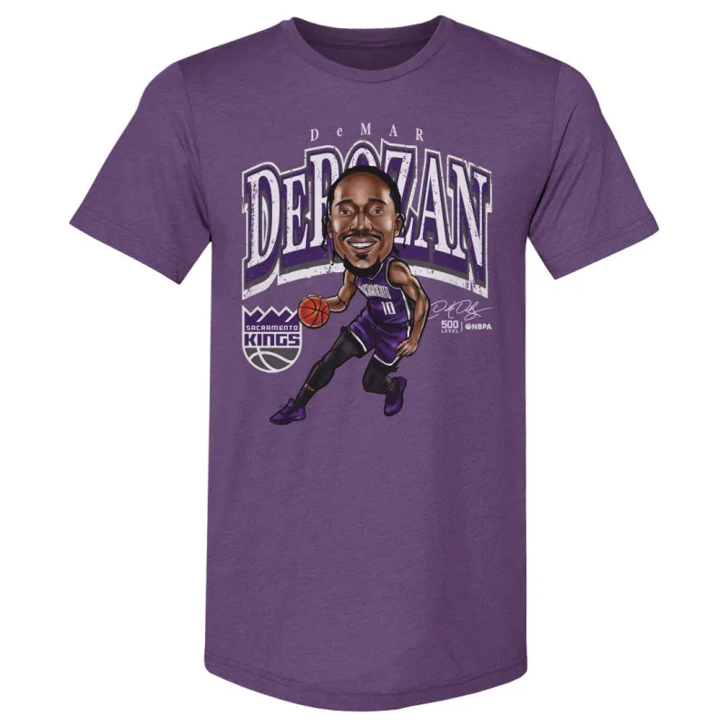 Demar DeRozan Sacramento Kings Cartoon WHT sold by 500 Level