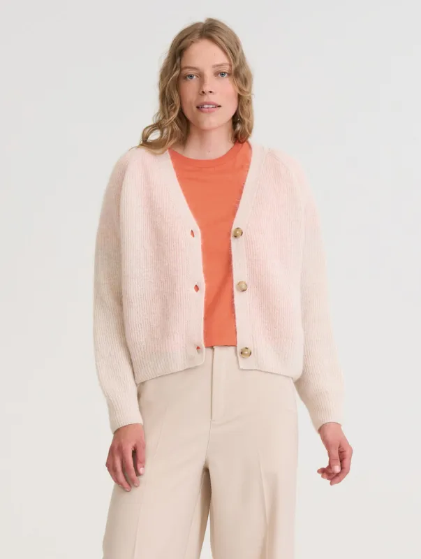Kerttu Mohair Blend Cardigan Birch sold by Ivalo.com