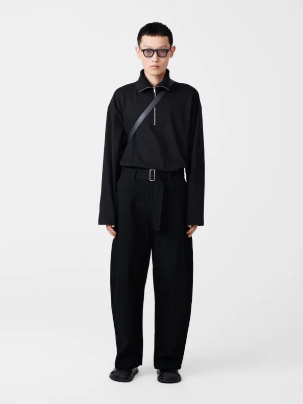 Stoll Jersey in Black sold by Studio Nicholson