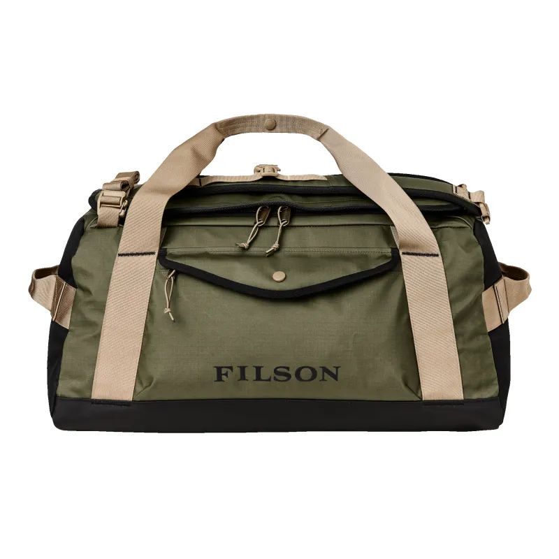 All-Weather 50L Duffle Bag - Olive / Black / Covert sold by Filson