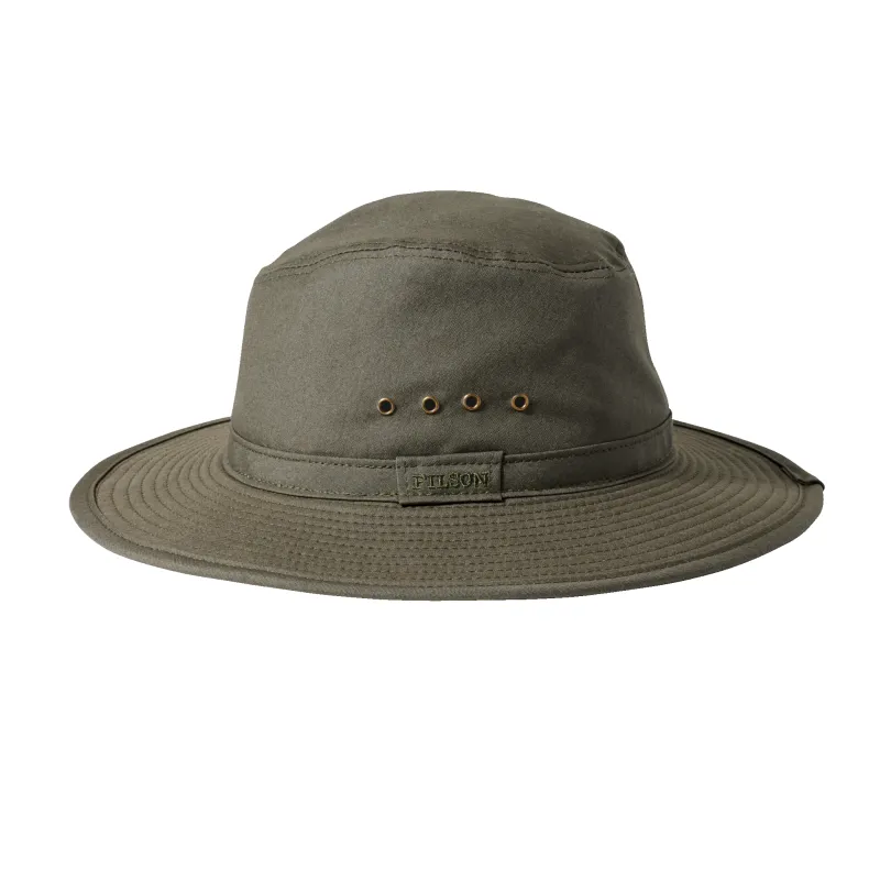 Summer Packer Hat - Otter Green sold by Filson