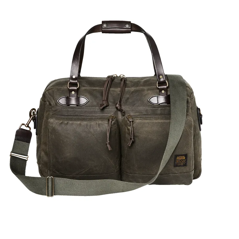 48 Hour Tin Cloth Duffle Bag - Otter Green sold by Filson