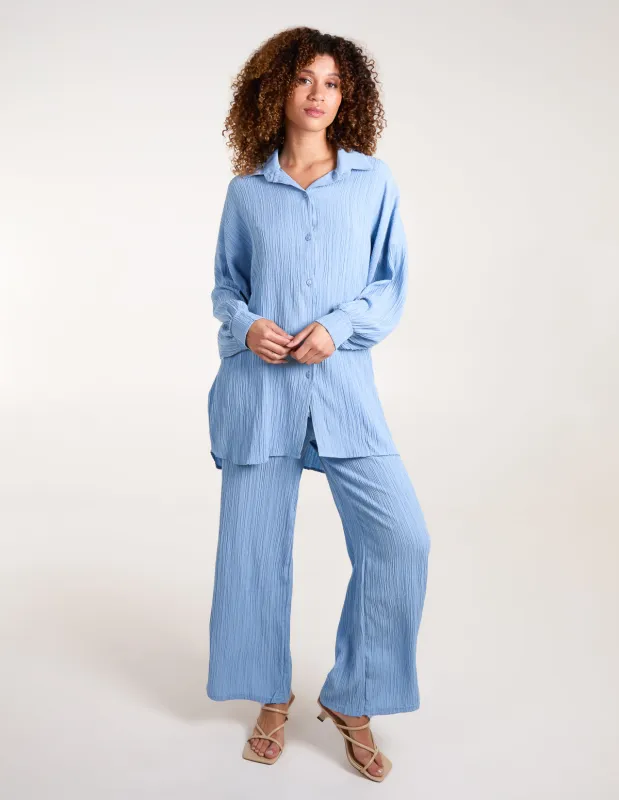 Waffle Shirt & Trousers Set sold by Blue Vanilla