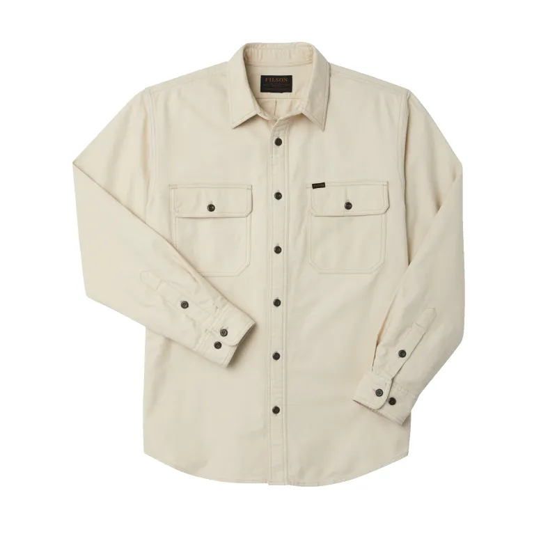 Field Flannel Shirt - Natural sold by Filson