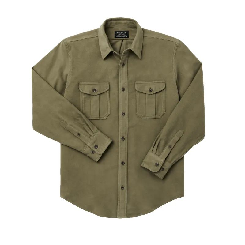Moleskin Seattle Shirt - Lovat sold by Filson