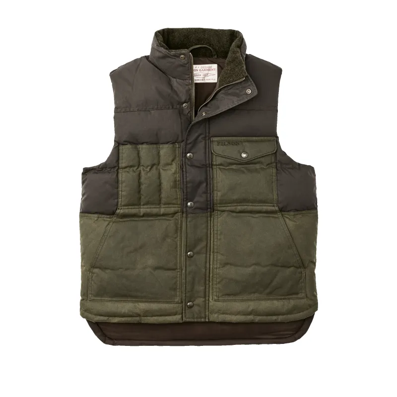 Down Cruiser Vest - Otter Green sold by Filson