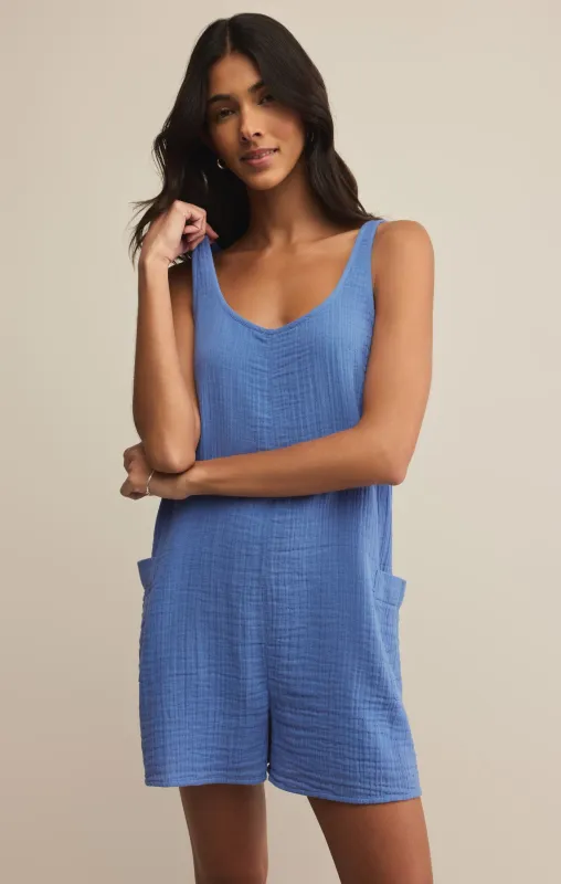 Calista Gauze Romper sold by Z Supply