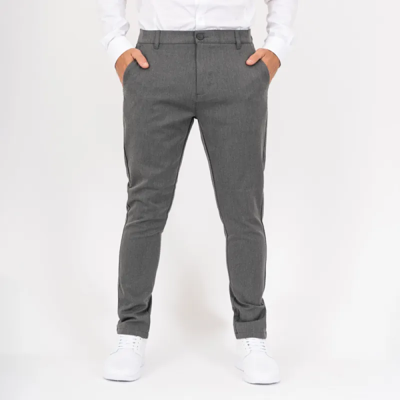 Nero Pavia Performance Herre Bukser - M. Grey sold by Dansk