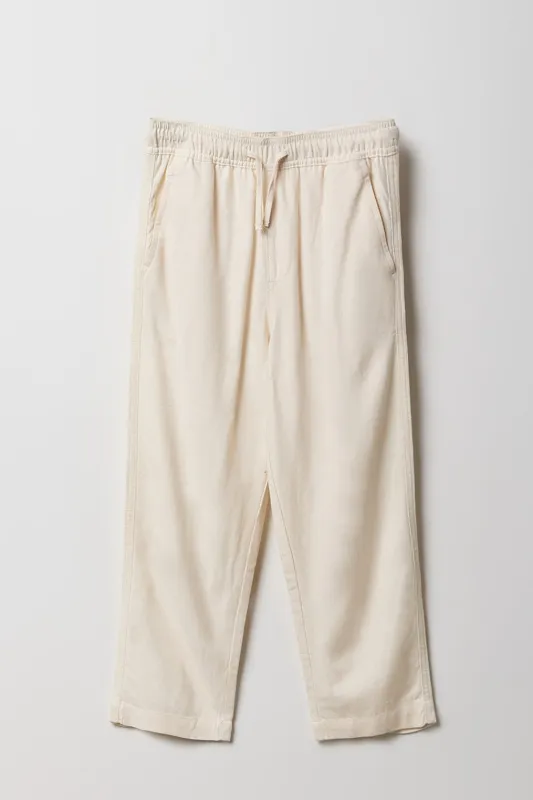 Boys Straight Leg Linen Pant sold by Urban Planet