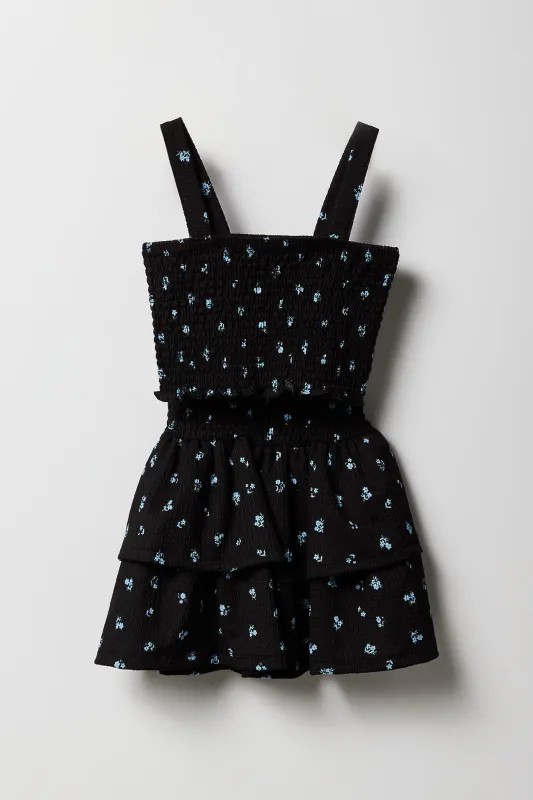 Ensemble avec débardeur smocké et jupe-short pour fille sold by Urban Planet